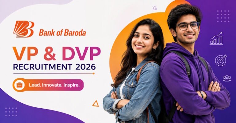 Apply for BOB VP and DVP Recruitment 2026