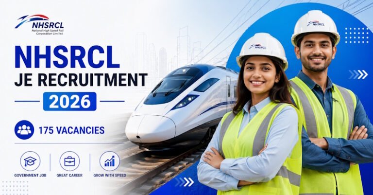 NHSRCL JE Recruitment 2026 – Apply Online for 175 Posts