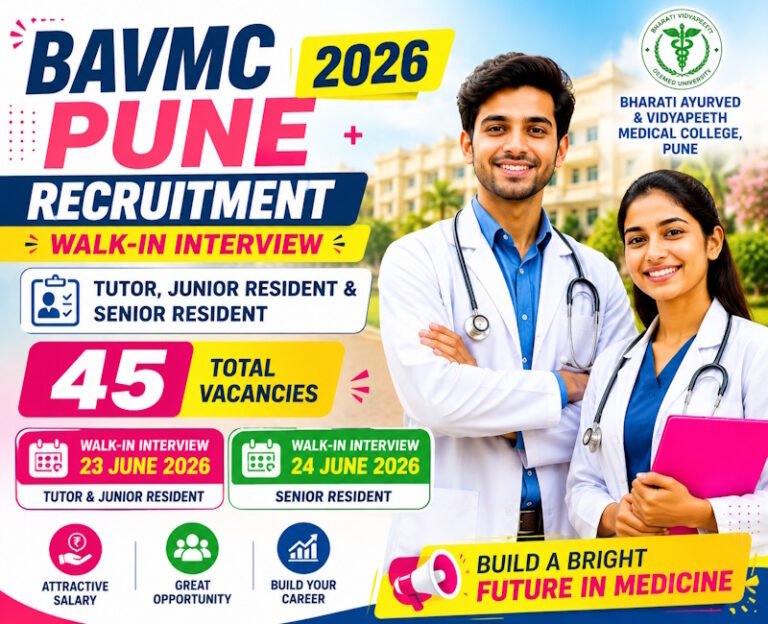 Recruitment for medical positions at BAVMC