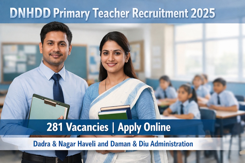 DNHDD Primary Teacher Recruitment 2026