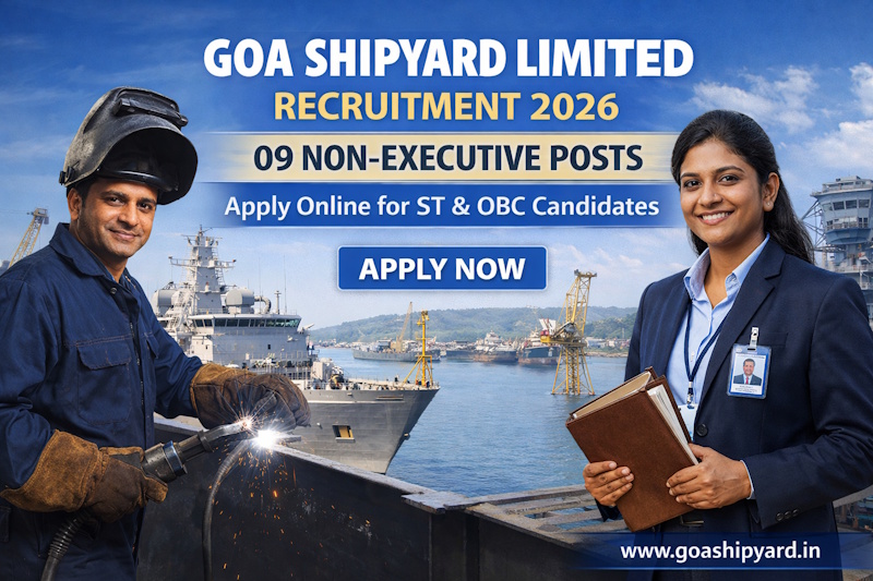 Goa Shipyard Limited Recruitment 2026