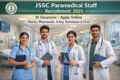 JSSC Paramedical Staff Recruitment 2026